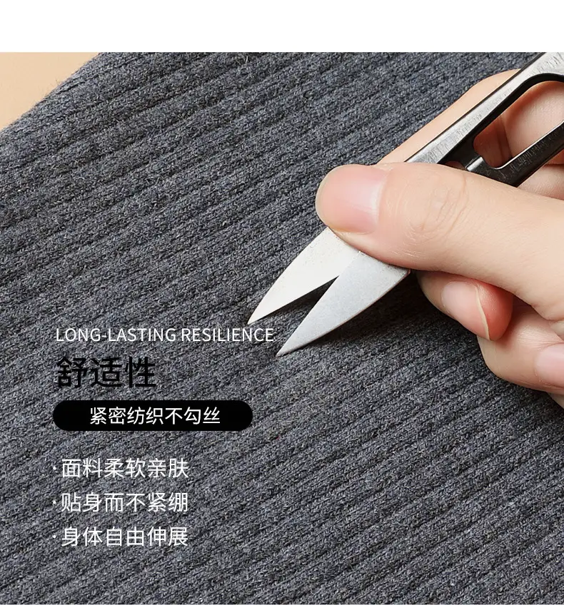 Winter pure wool thickened wool pants men's and women's same warm loose plus size high waist outer wear bottoming pants comfortable — feature 7
