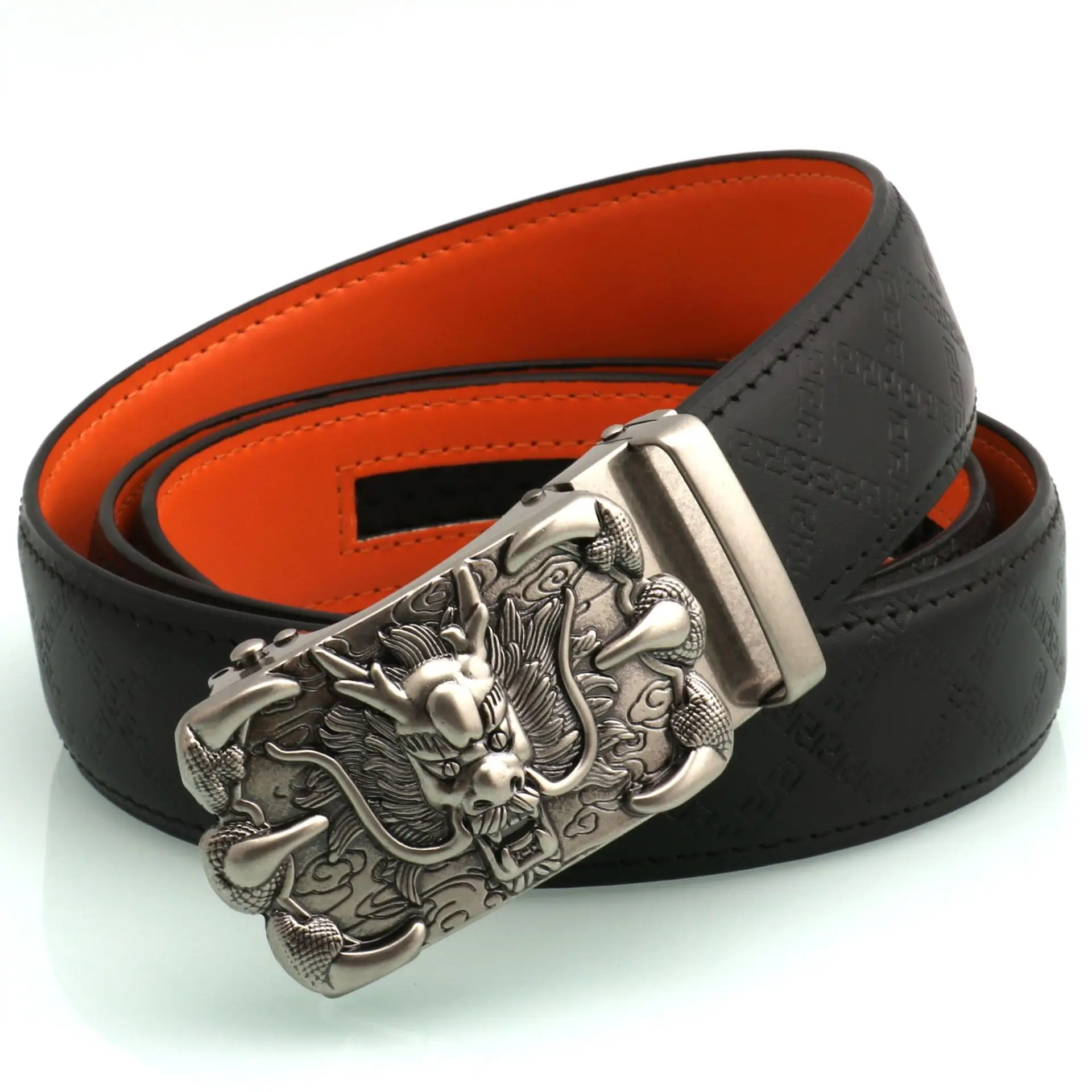 Hongsheng Gold Dragon Buckle Belt for Men — feature 10