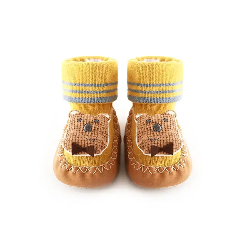 Baby Cartoon Socks Autumn Winter Non-Slip Terry