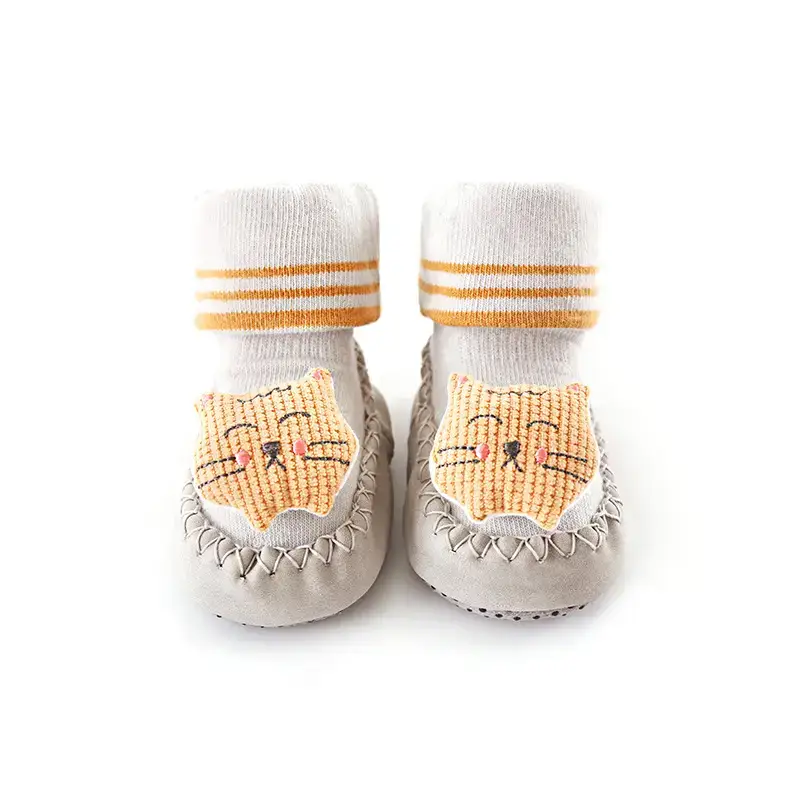 Baby Cartoon Socks Autumn Winter Non-Slip Terry