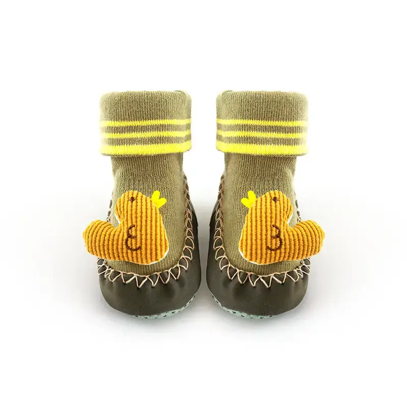 Baby Cartoon Socks Autumn Winter Non-Slip Terry