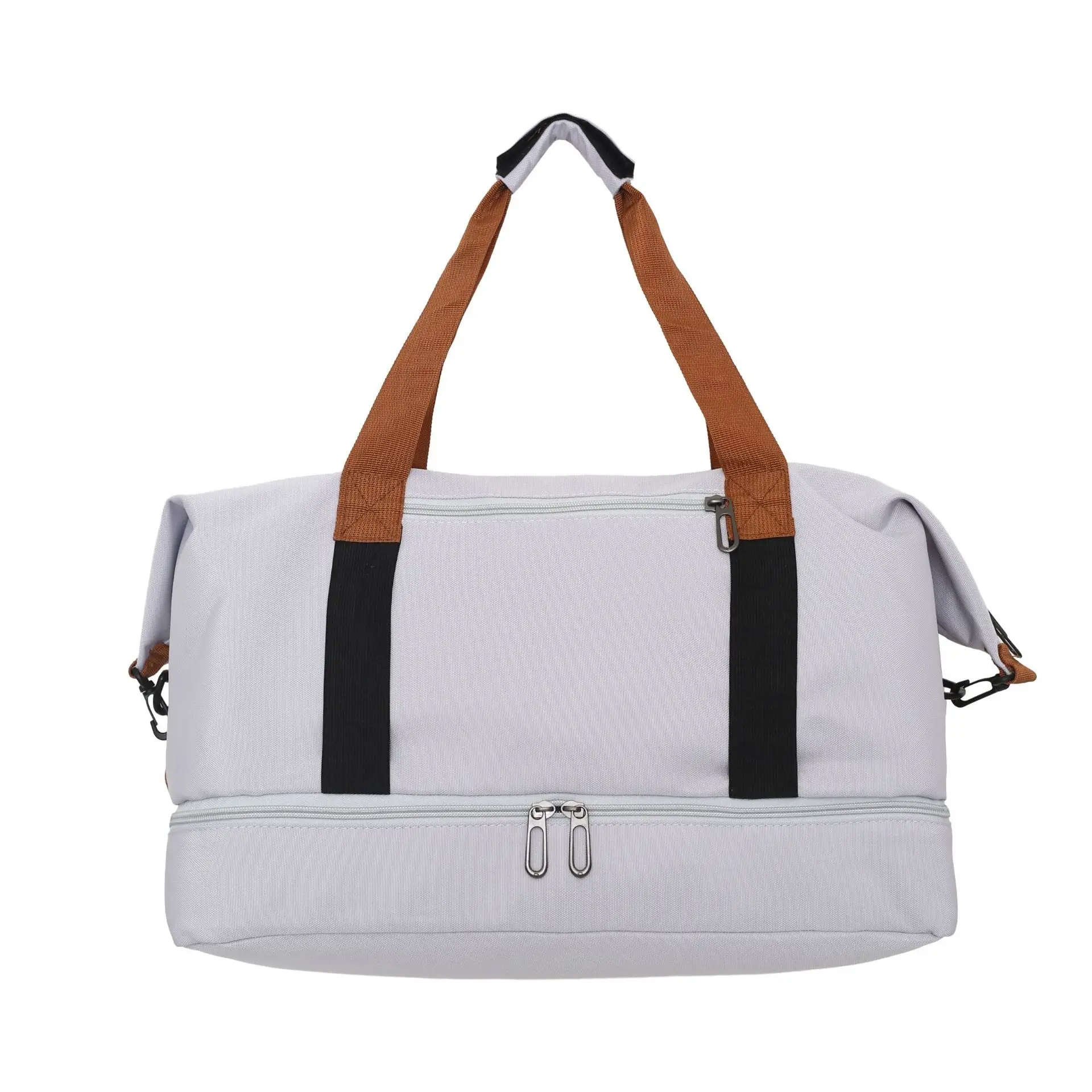Red Wet & Dry Yoga Fitness Bag Large Capacity Women's Messenger - Image 5