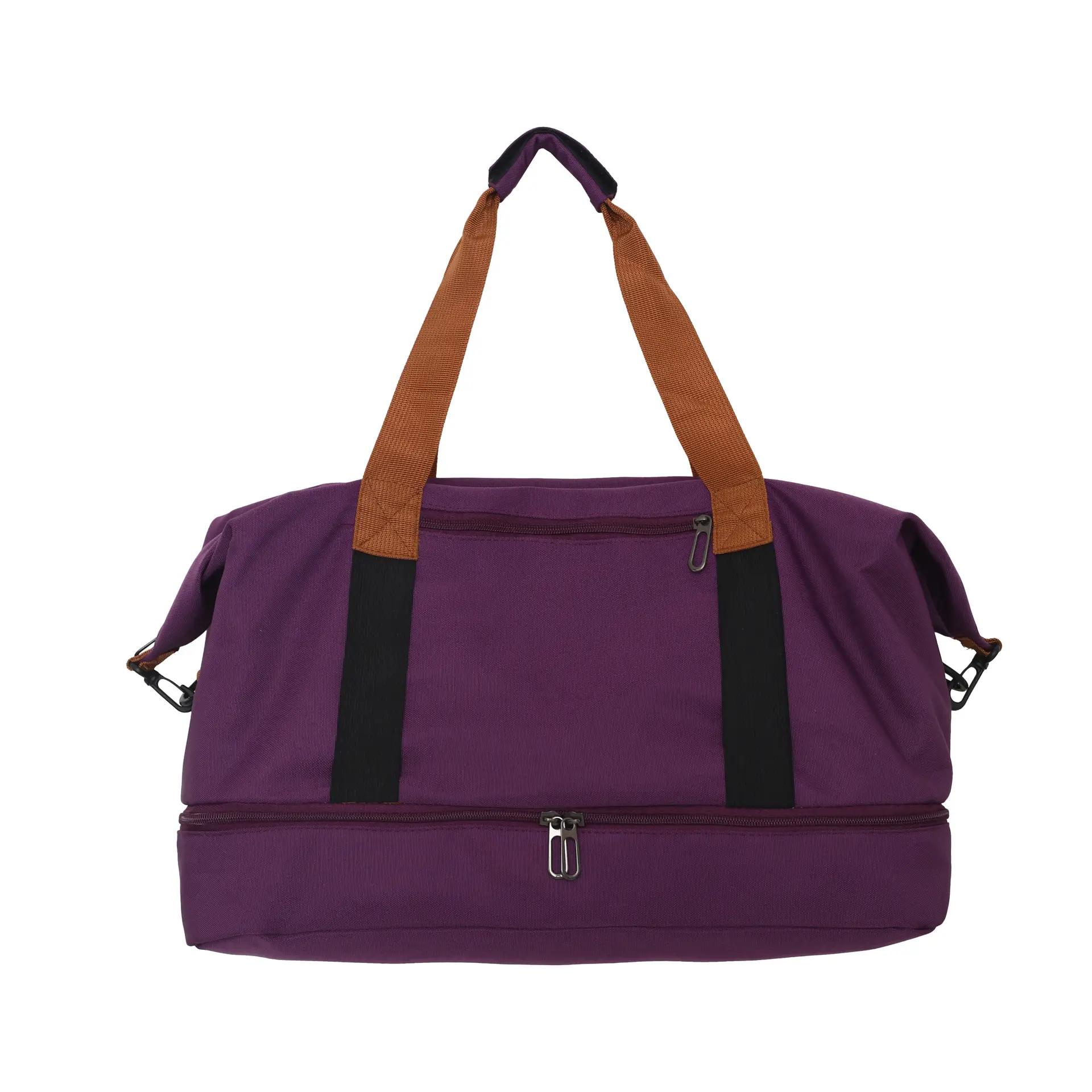 Red Wet & Dry Yoga Fitness Bag Large Capacity Women's Messenger - Image 6