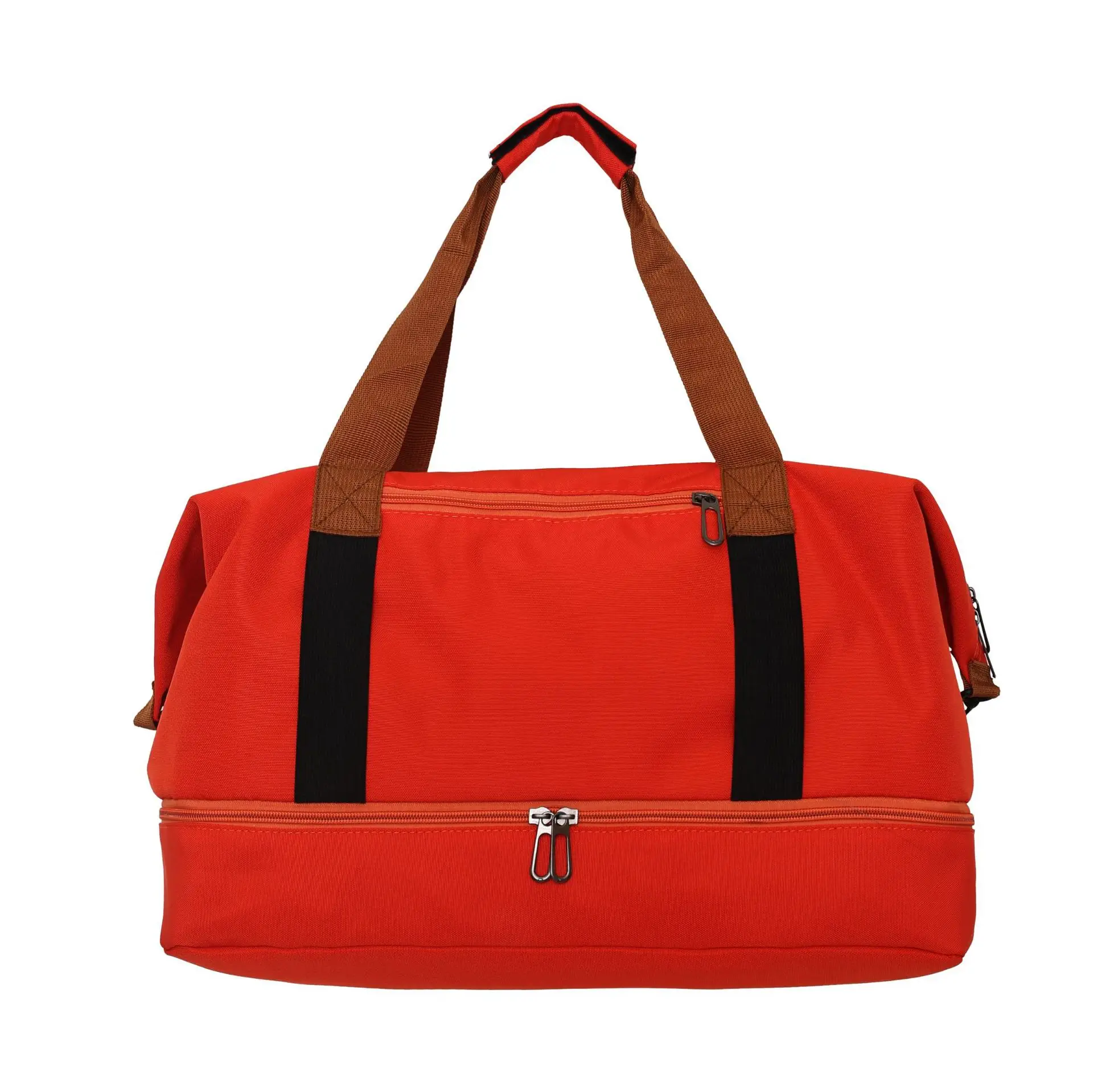 Red Wet & Dry Yoga Fitness Bag Large Capacity Women's Messenger - Image 7