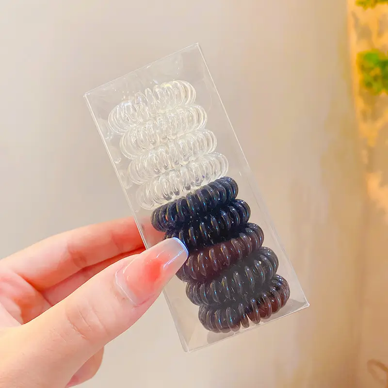 Purple Beaded Hair Rope for Women's Hair Accessories — feature 14