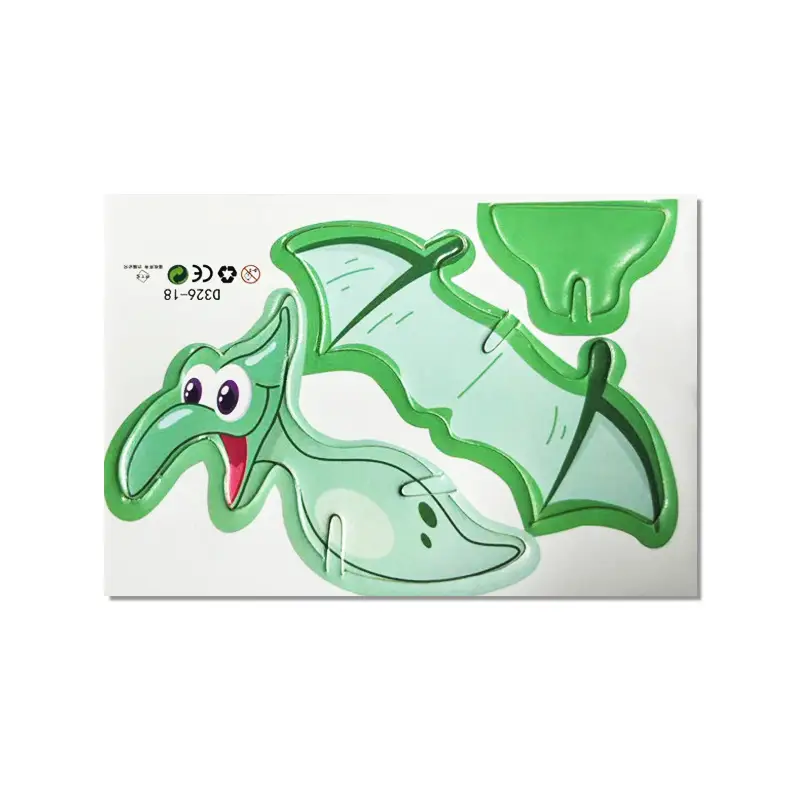 3D paper puzzle children's creative insect puzzle DIY kindergarten early education hand-assembled educational toys