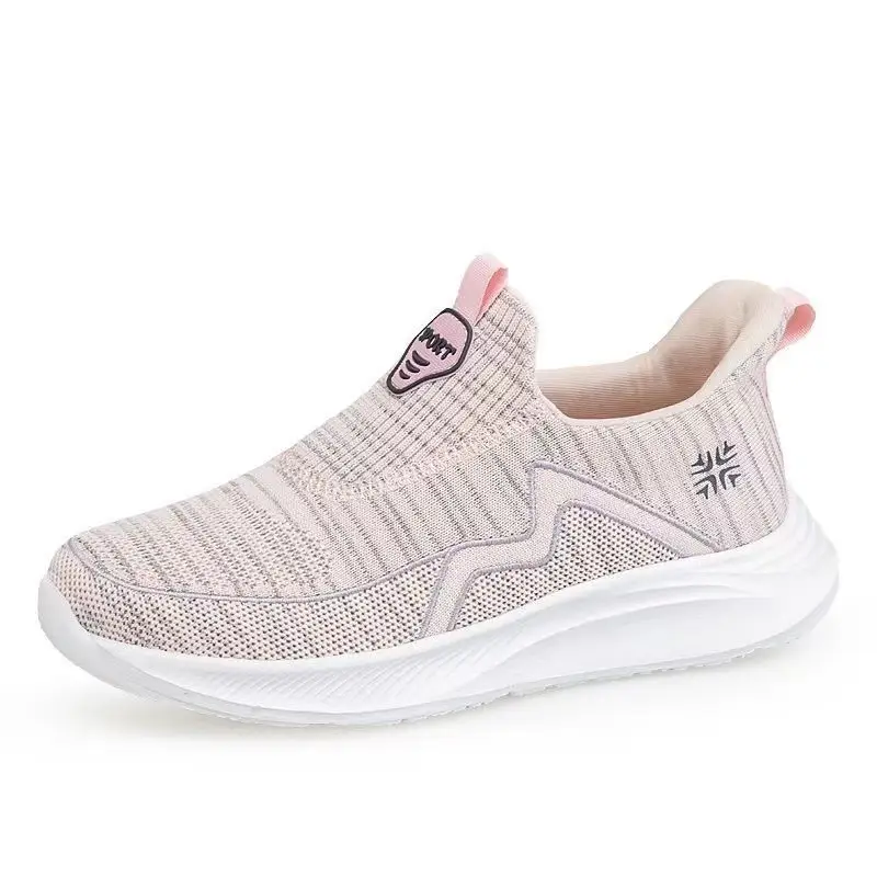 Women's Shoes Wholesale for Export, Lightweight, Breathable, Slip-On Flat Walking Shoes, Outdoor Casual Walking Sneakers for Women - Image 5