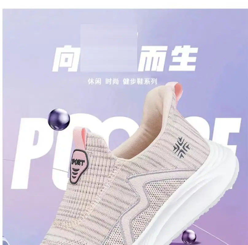 Women's Shoes Wholesale for Export, Lightweight, Breathable, Slip-On Flat Walking Shoes, Outdoor Casual Walking Sneakers for Women — feature 18