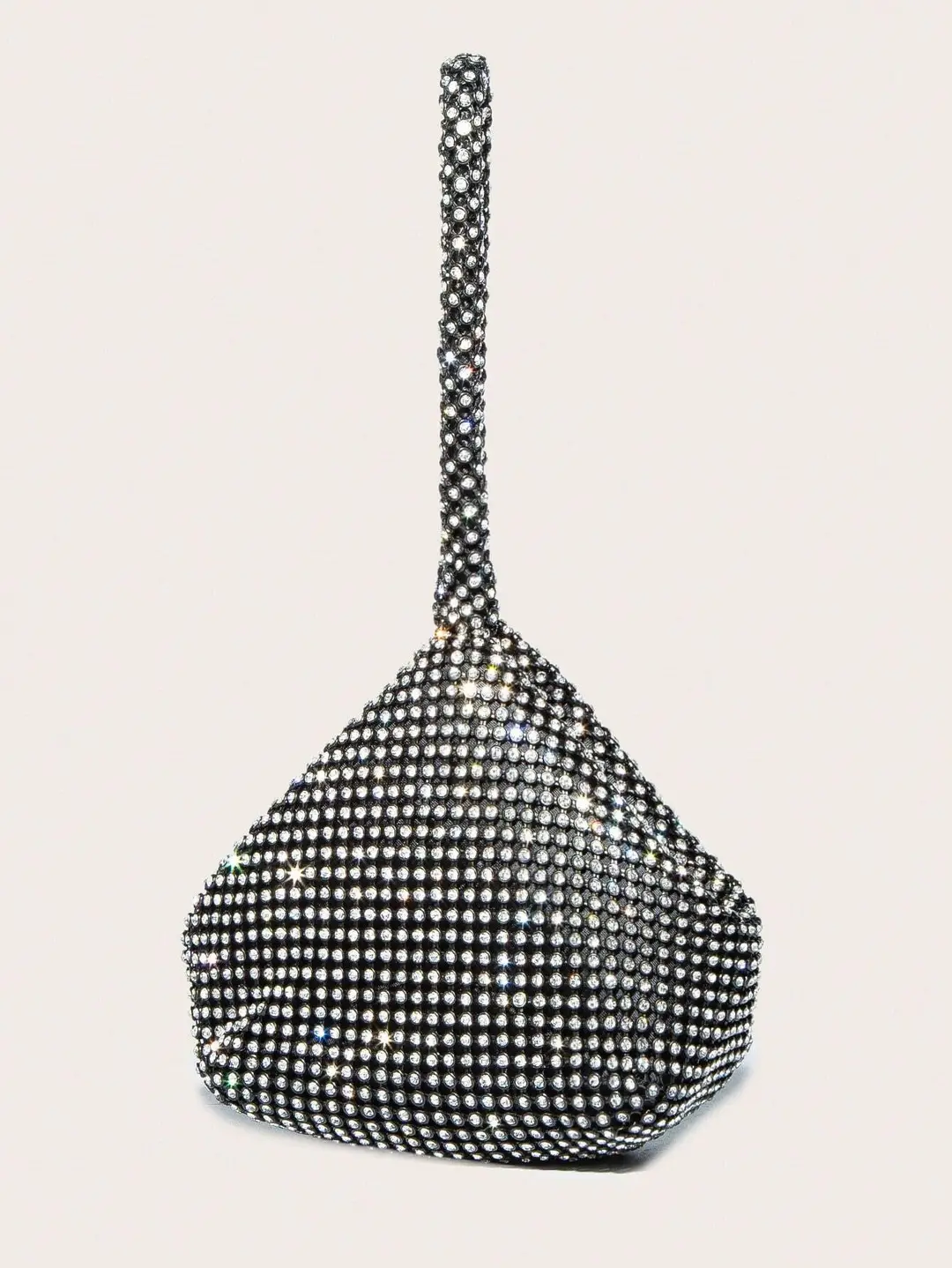 Factory Direct Sales Cross-Border Diamond-Encrusted Evening Bag, Handmade Rhinestone Mine Evening Bag, Clutch Bag, Banquet Bag, Women's Handbag