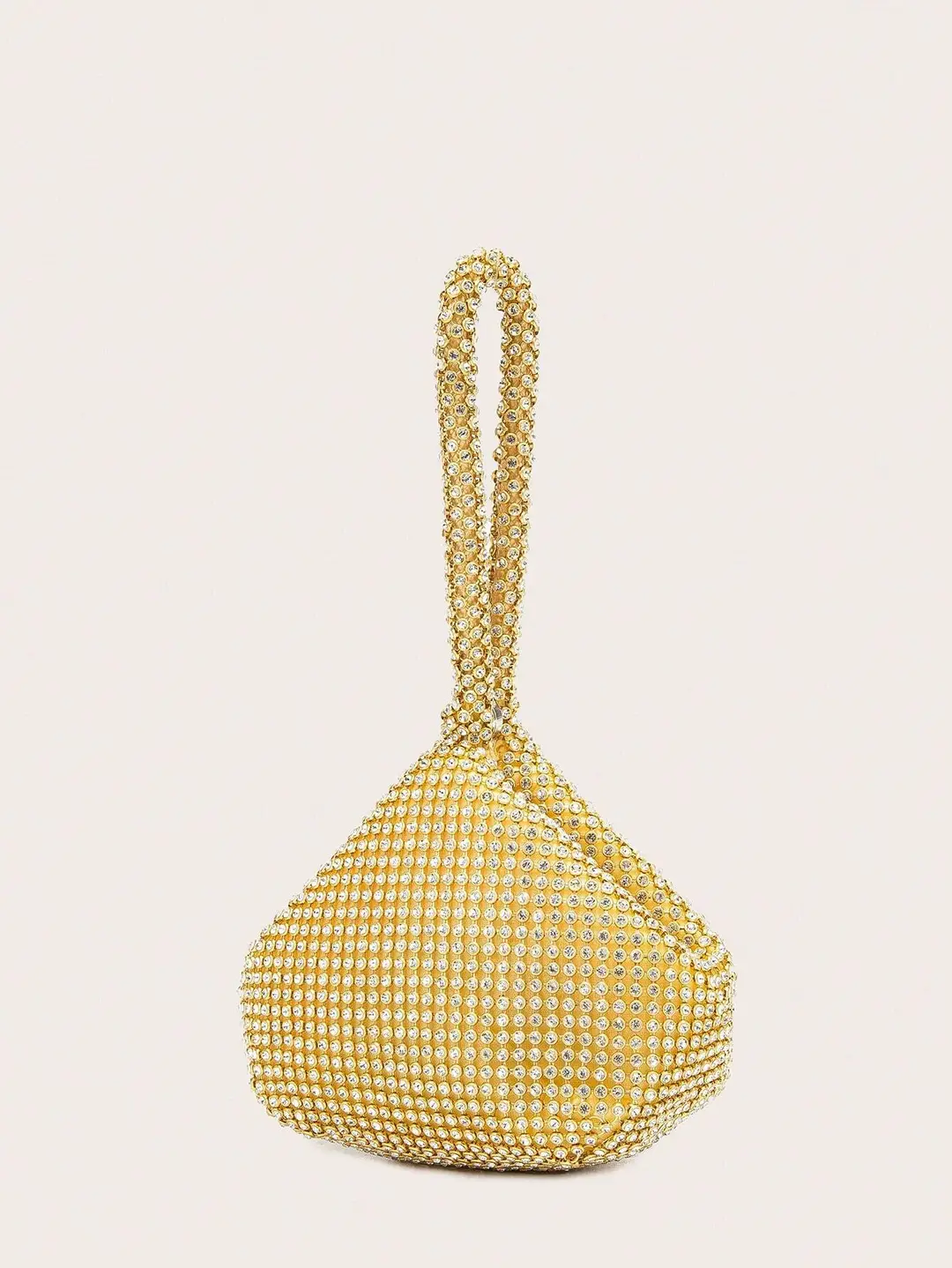 Factory Direct Sales Cross-Border Diamond-Encrusted Evening Bag, Handmade Rhinestone Mine Evening Bag, Clutch Bag, Banquet Bag, Women's Handbag