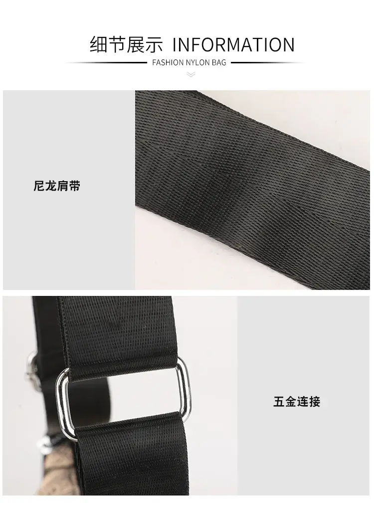 Printed Waterproof Multi-Compartment Women's Crossbody Bag — feature 16