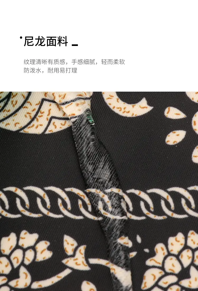Printed Waterproof Multi-Compartment Women's Crossbody Bag — feature 8