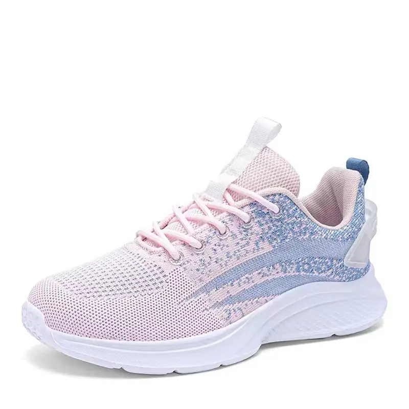 Foreign trade women's shoes thick-soled fashion simple breathable tide running shoes comfortable high light sneaker women wholesale