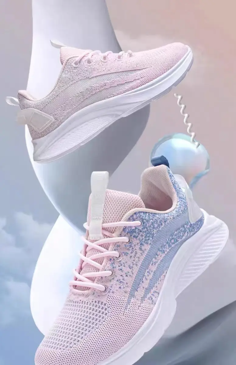 Foreign trade women's shoes thick-soled fashion simple breathable tide running shoes comfortable high light sneaker women wholesale — feature 18