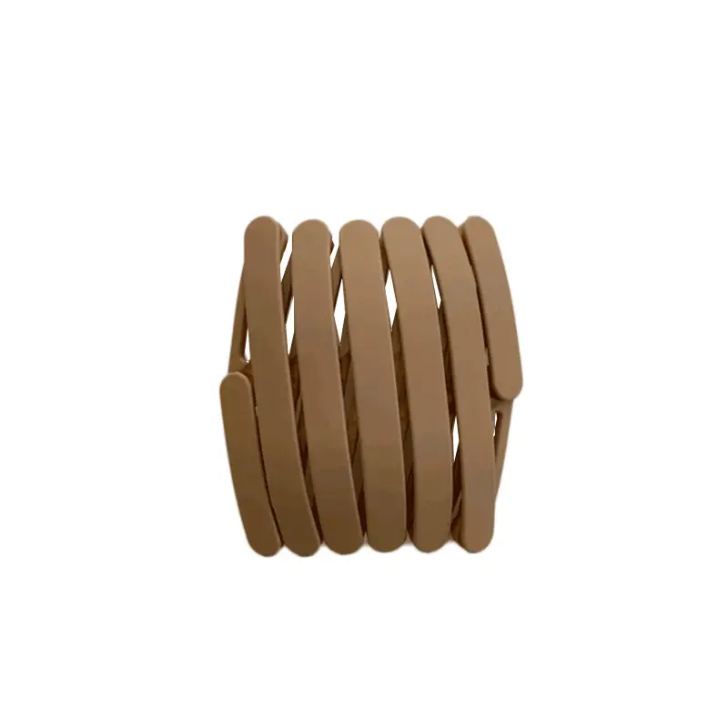 Retractable Black Hair Grottoes Toothed Non-Slip Headband - Image 10