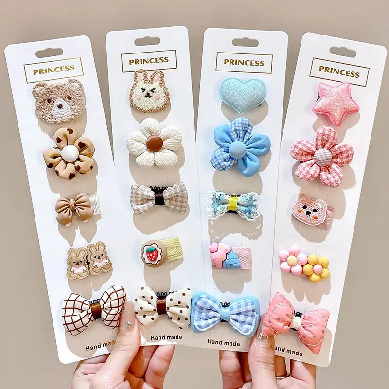 Cute Baby Hair Clips for Girls - 12 Colors & 12 Sizes - Image 59