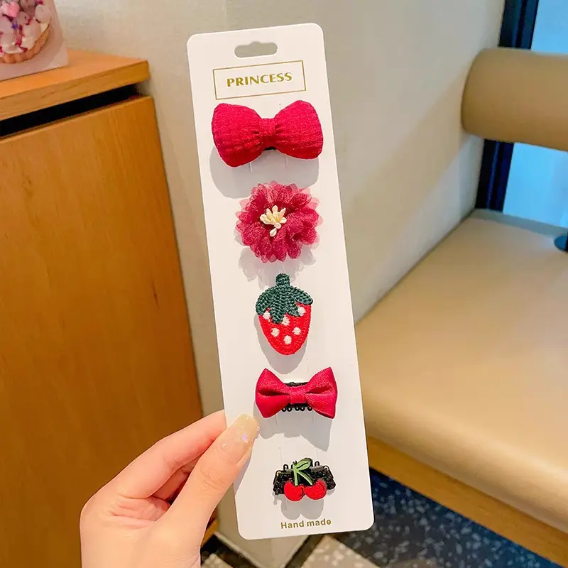 Cute Baby Hair Clips for Girls - 12 Colors & 12 Sizes - Image 10