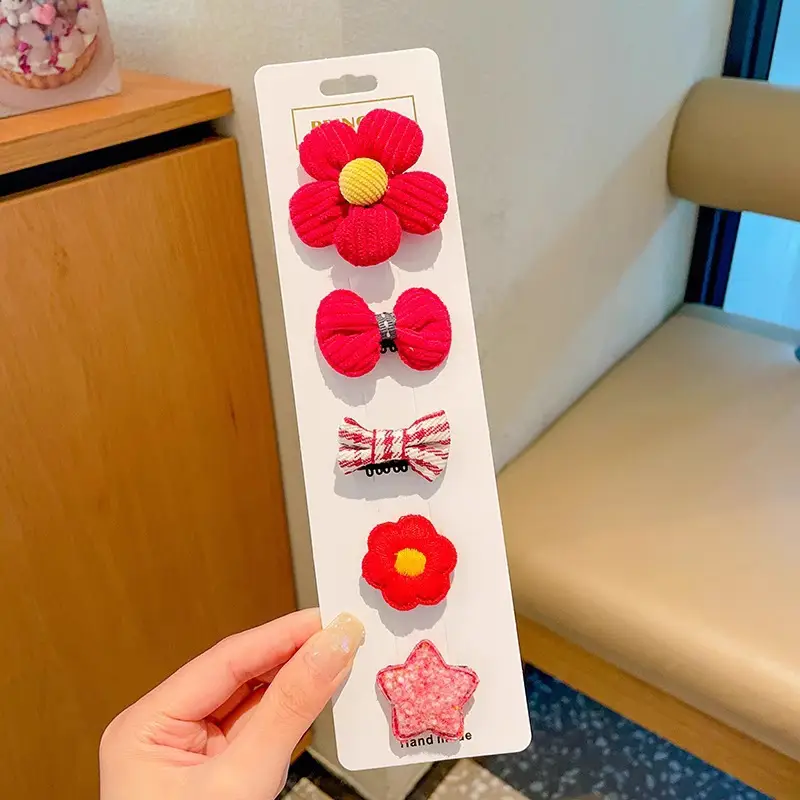 Cute Baby Hair Clips for Girls - 12 Colors & 12 Sizes - Image 2