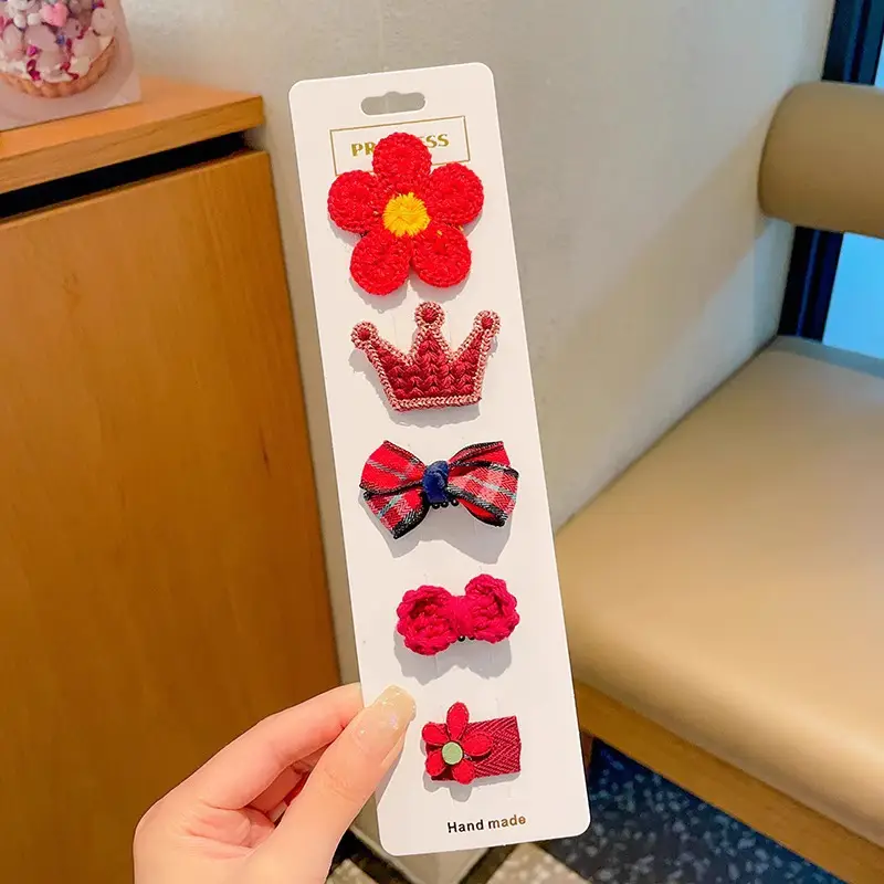 Cute Baby Hair Clips for Girls - 12 Colors & 12 Sizes - Image 21