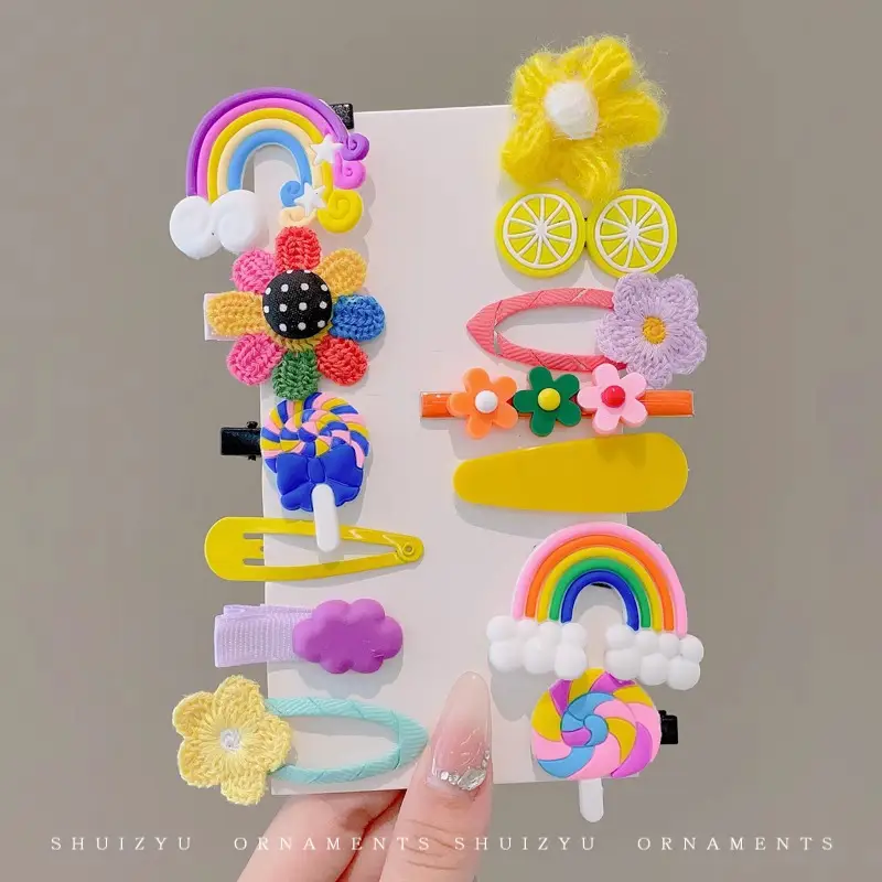 Cute Baby Hair Clips for Girls - 12 Colors & 12 Sizes - Image 26