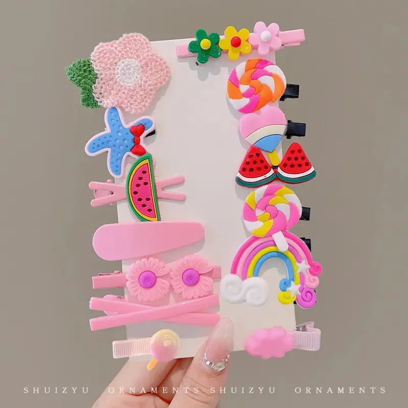 Cute Baby Hair Clips for Girls - 12 Colors & 12 Sizes - Image 27