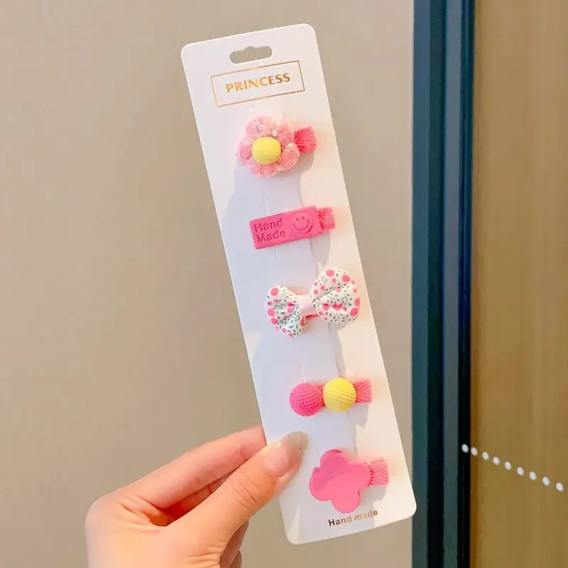 Cute Baby Hair Clips for Girls - 12 Colors & 12 Sizes - Image 36