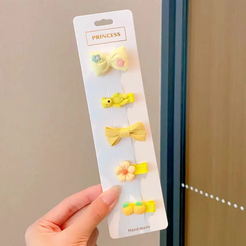Cute Baby Hair Clips for Girls - 12 Colors & 12 Sizes - Image 40
