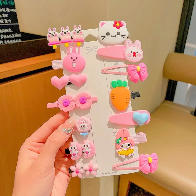 Cute Baby Hair Clips for Girls - 12 Colors & 12 Sizes - Image 45