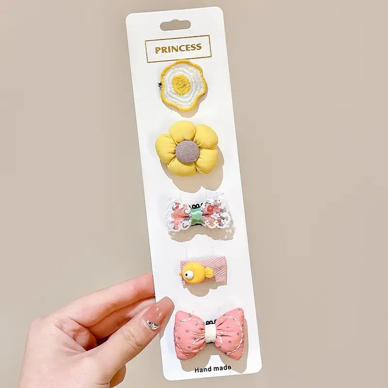 Cute Baby Hair Clips for Girls - 12 Colors & 12 Sizes - Image 5