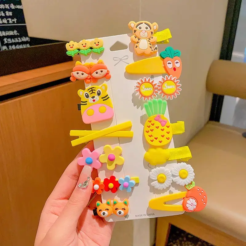 Cute Baby Hair Clips for Girls - 12 Colors & 12 Sizes - Image 47