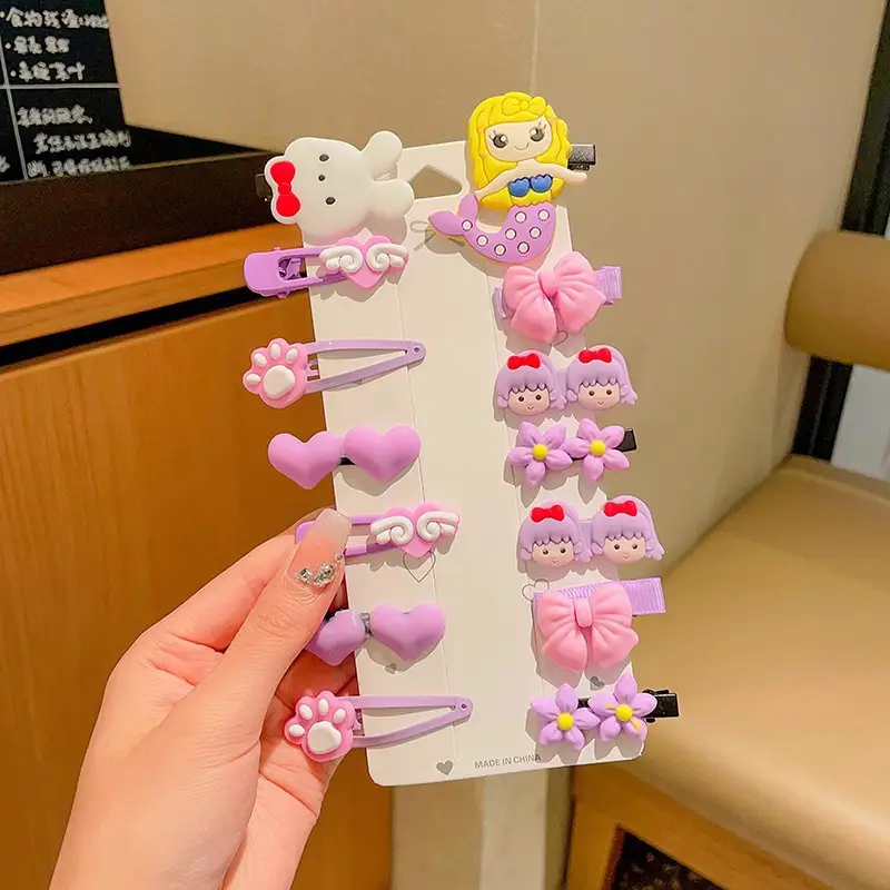 Cute Baby Hair Clips for Girls - 12 Colors & 12 Sizes - Image 49