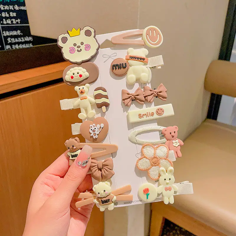 Cute Baby Hair Clips for Girls - 12 Colors & 12 Sizes - Image 50