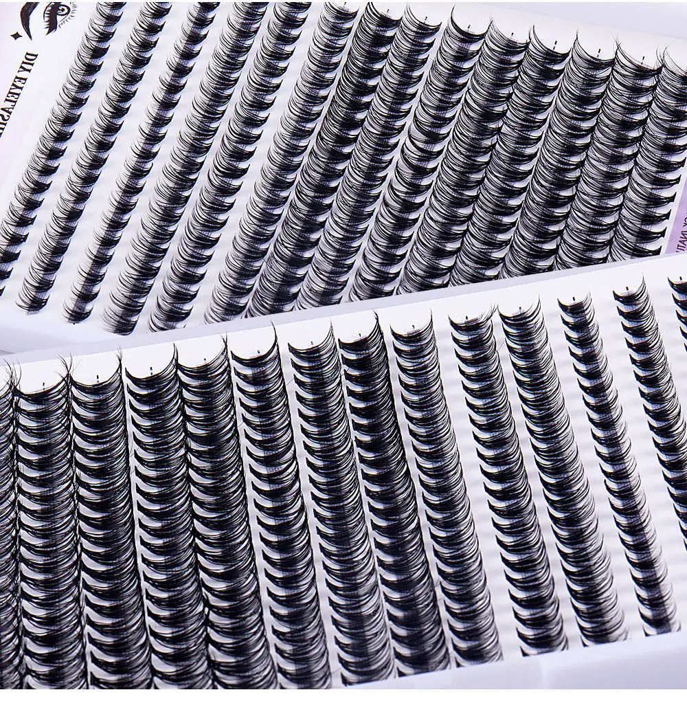 30P D-Curved False Eyelashes 8-16mm DIY Grafted — feature 6