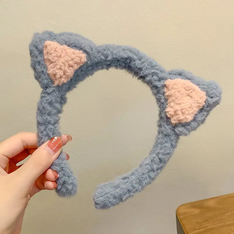 Plush Panda Headband with Face Mask for Women - Image 112