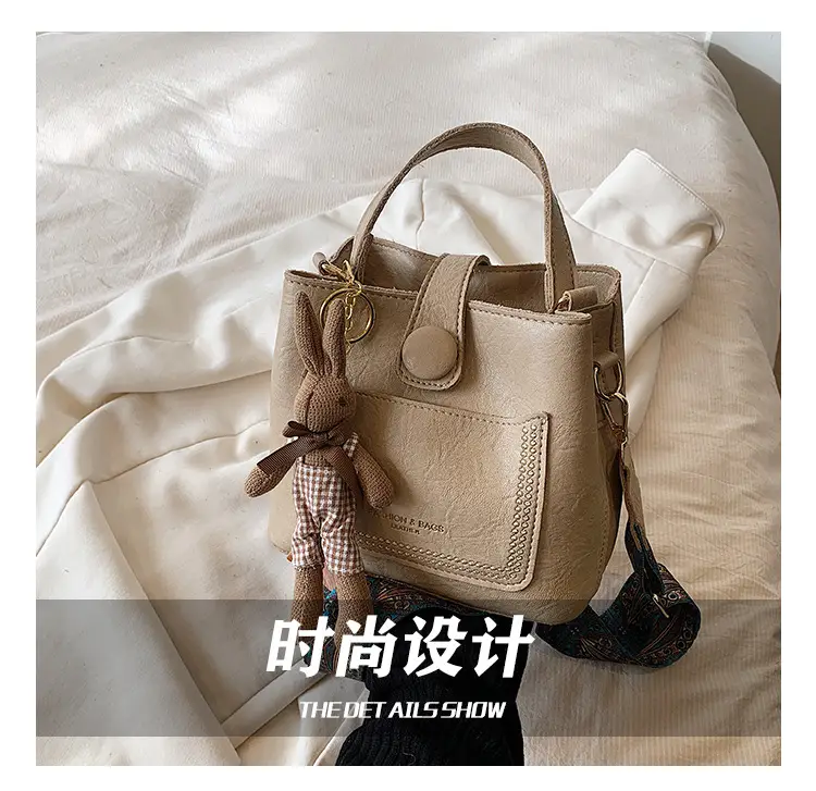 Women Retro Brown Shoulder Messenger Bag 2023 — feature 11