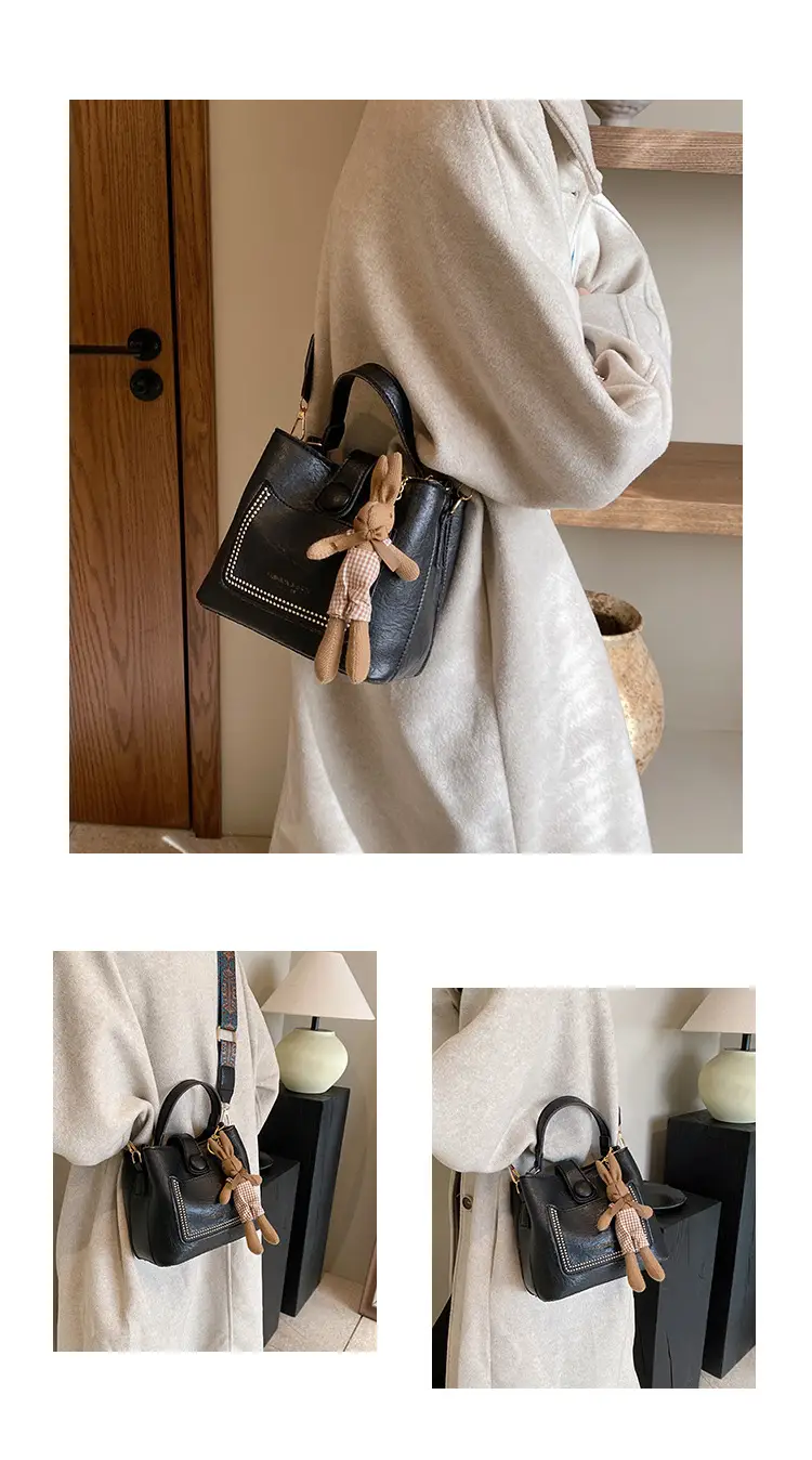 Women Retro Brown Shoulder Messenger Bag 2023 — feature 7