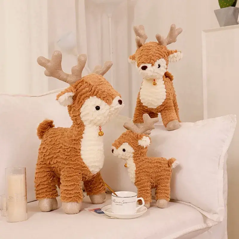 Christmas Deer Plush Doll for Kids Soft Plush Toy - Image 4