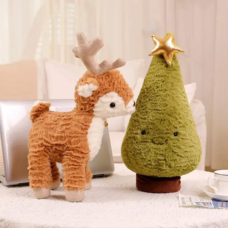 Christmas Deer Plush Doll for Kids Soft Plush Toy - Image 6