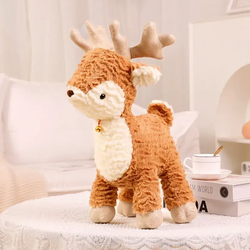 Christmas Deer Plush Doll for Kids Soft Plush Toy - Image 2