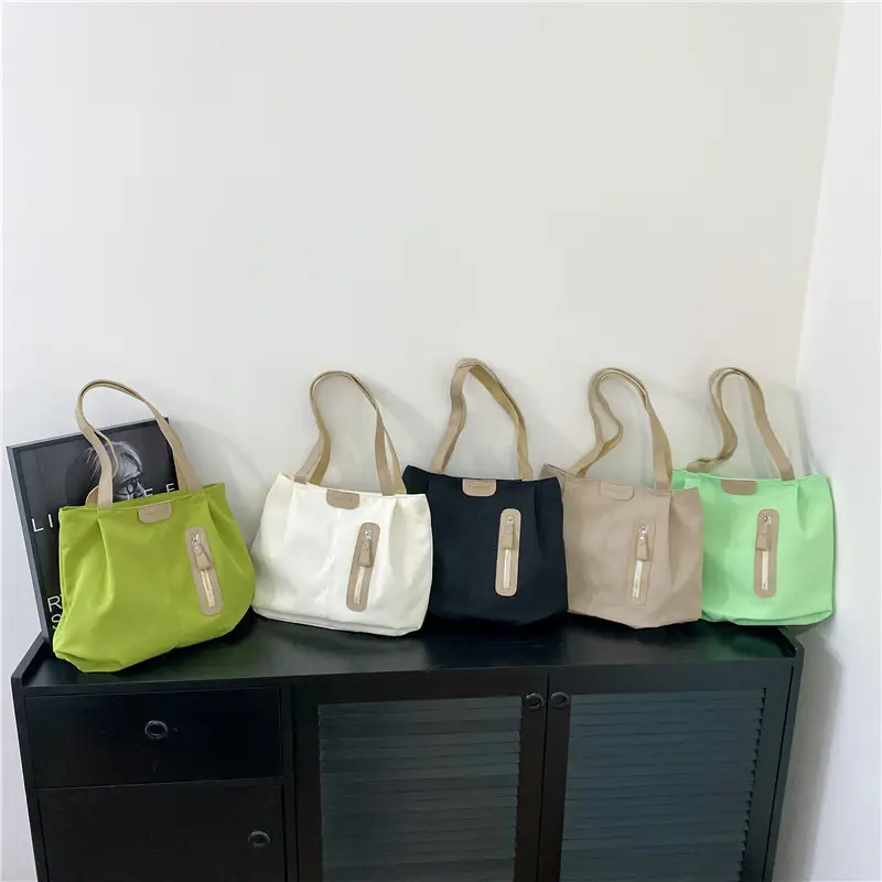 Women's Nylon Shoulder Bag Large Capacity Japanese Style