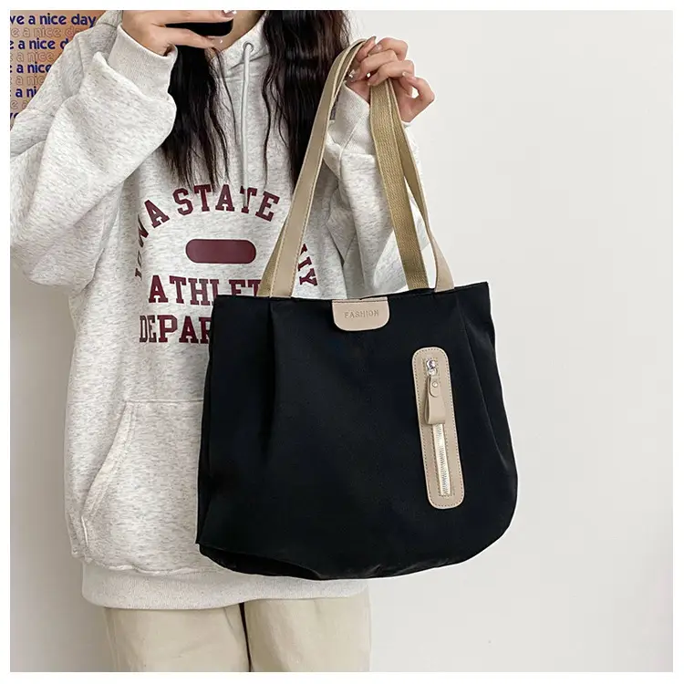 Women's Nylon Shoulder Bag Large Capacity Japanese Style — feature 6