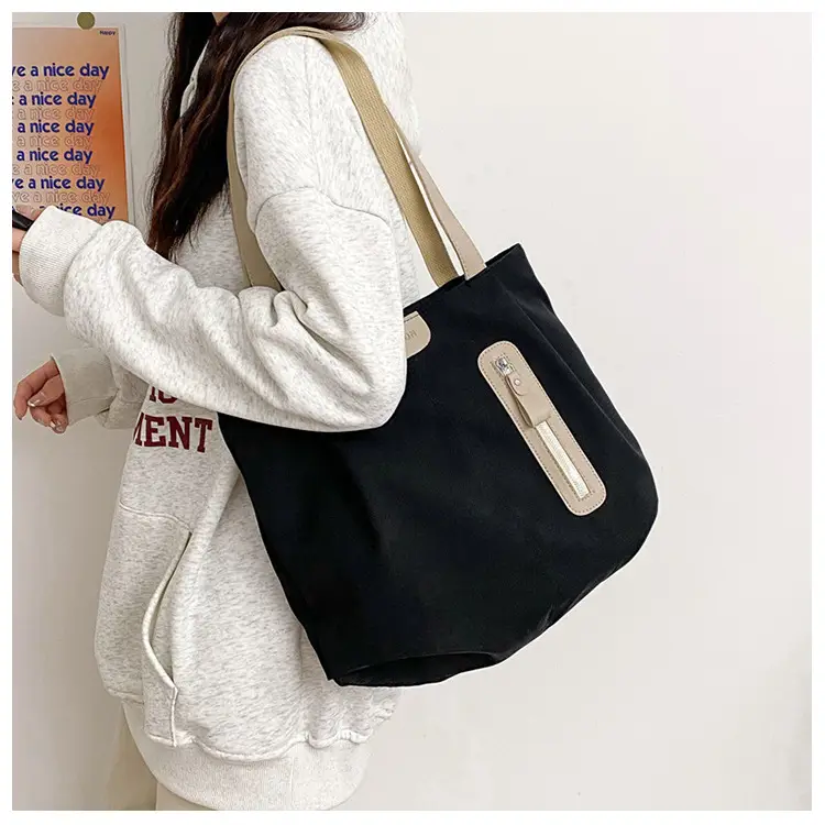 Women's Nylon Shoulder Bag Large Capacity Japanese Style — feature 7