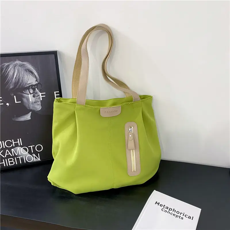 Women's Nylon Shoulder Bag Large Capacity Japanese Style