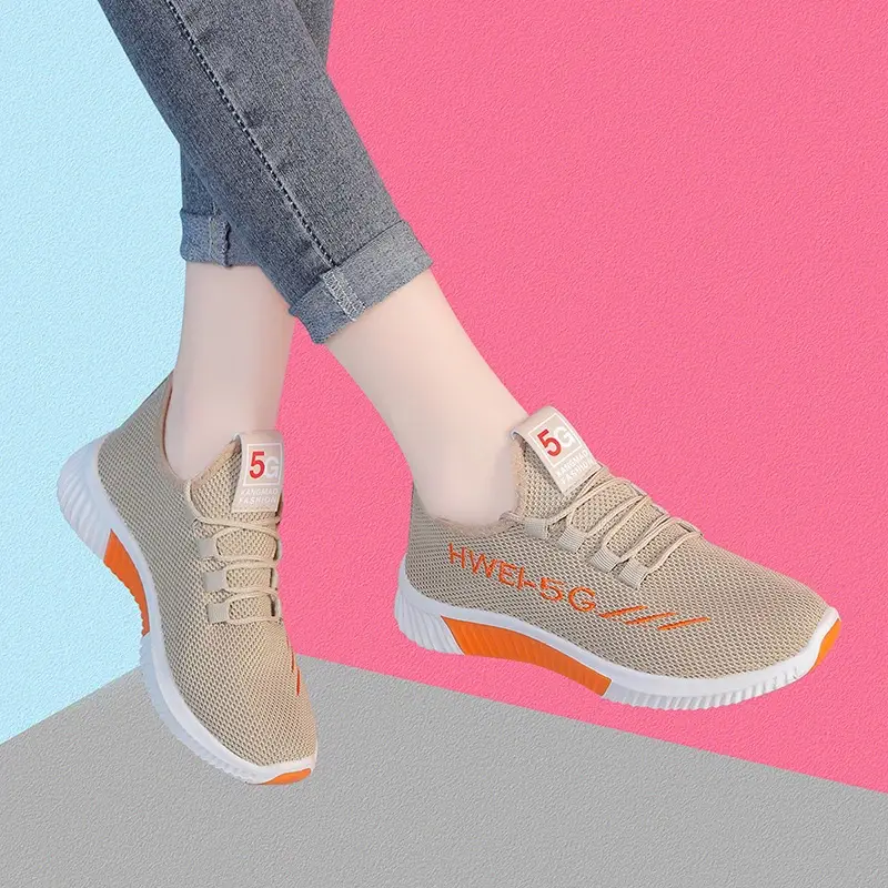 Coconut shoes trendy women's cloth shoes Korean style fashionable versatile casual shoes running shoes one-piece delivery shoes for women - Image 3