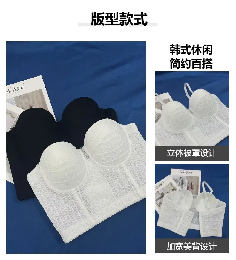 Black Crossbody Bra for Women Breathable Lightweight — feature 2