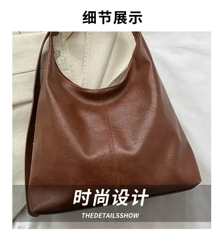 Brown Canvas Shoulder Bag for Women 2022 — feature 4