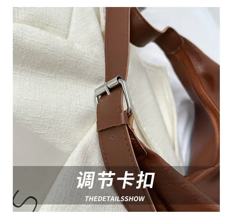 Brown Canvas Shoulder Bag for Women 2022 — feature 5