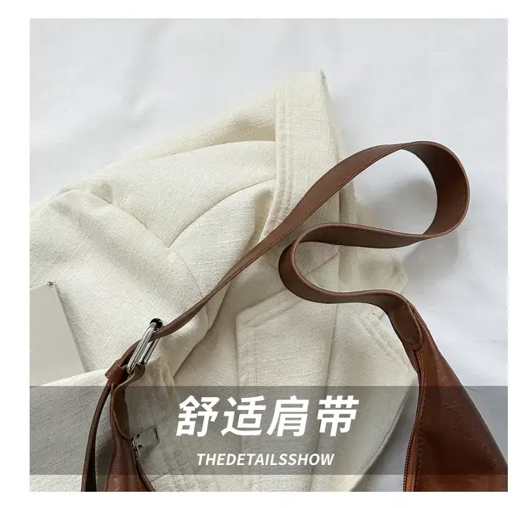 Brown Canvas Shoulder Bag for Women 2022 — feature 6