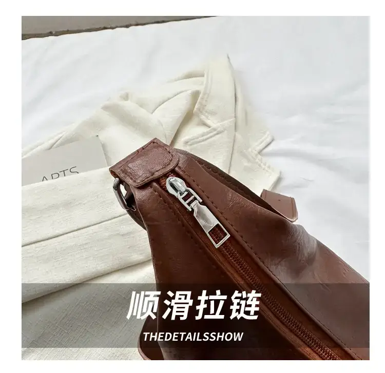 Brown Canvas Shoulder Bag for Women 2022 — feature 7
