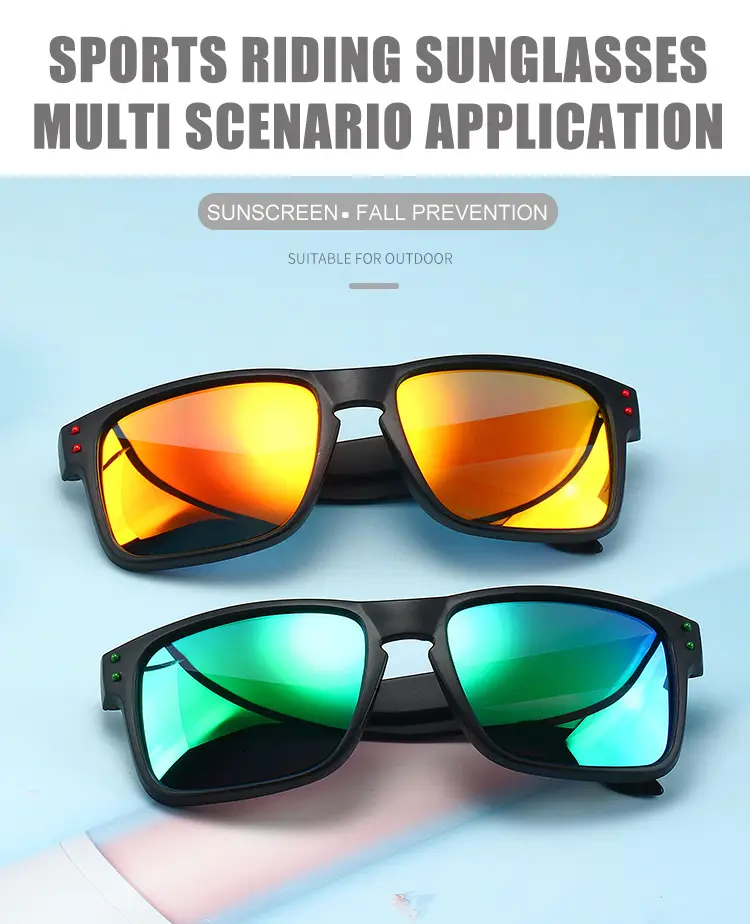 Polarized Sunglasses for Men Women with Blue Mirror Finish β feature 1